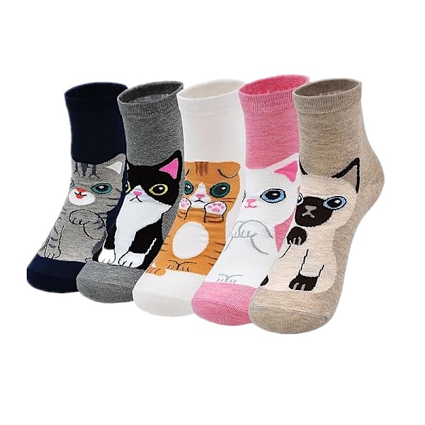 Uggla Vuxen Unisex Strumpor Value Pack One Size (5 Par) 12
