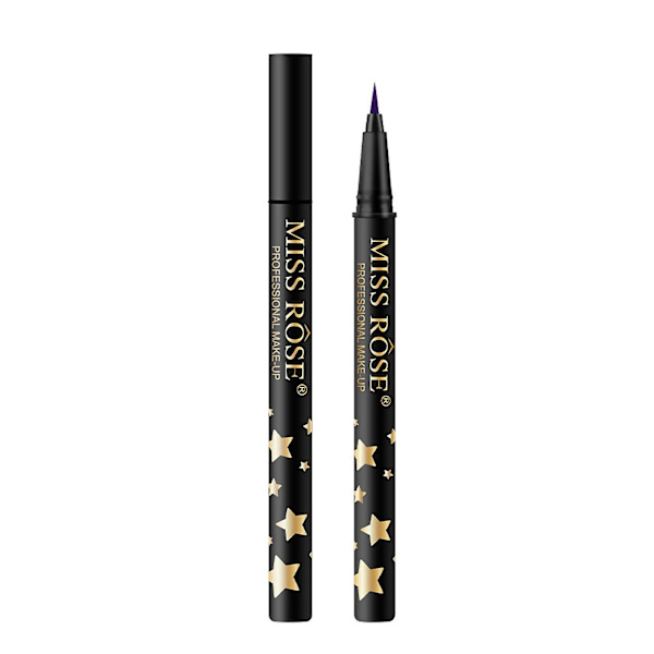 Mardi Gras -lahjat Värillinen Eyeliner Nestemäinen Eyeliner Ei tahraa Pitkäkestoinen Nestemäinen Eyeliner-kynä A