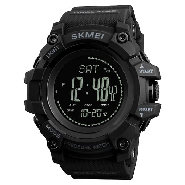 Vattentät smartklocka Black