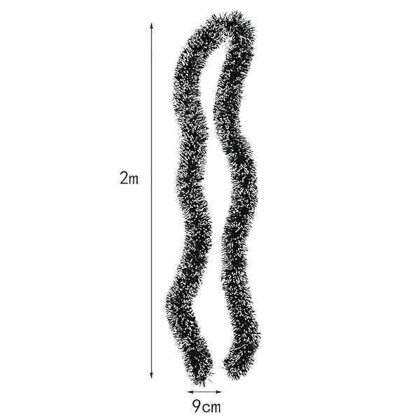 Julopynt 2m julgransdekoration julgirlang krans spis heminredning prydnader nr3778 Garland