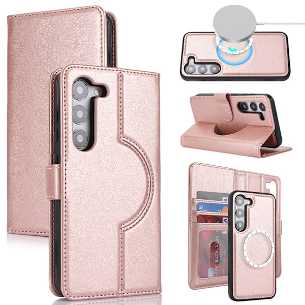Samsung Galaxy S23 - lompakko-/puhelimenkotelo rose gold