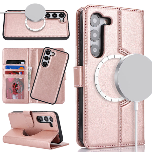 Samsung Galaxy S23 - lompakko-/puhelimenkotelo rose gold