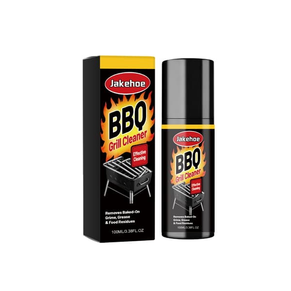 100 ml/boks BBQ Grillrens - Utendørs Piknik BBQ Grill Flekkfjerner, Oljefjerner, Restaureringsmiddel og Glansmiddel