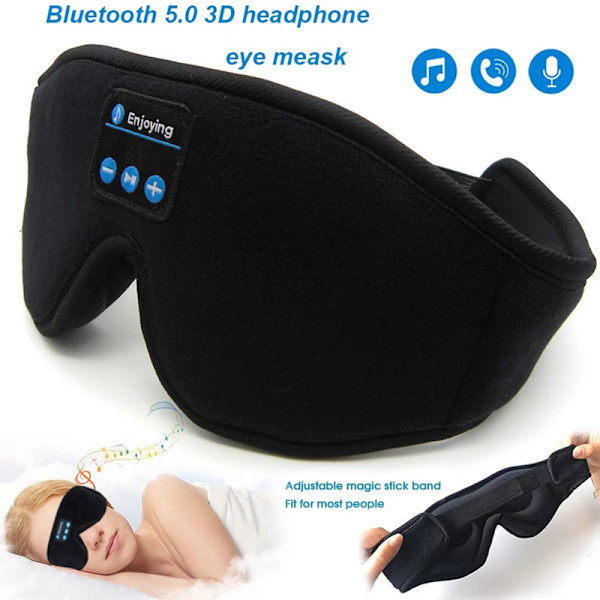 3D SleepPhones Bluetooth Søvn Hodetelefoner