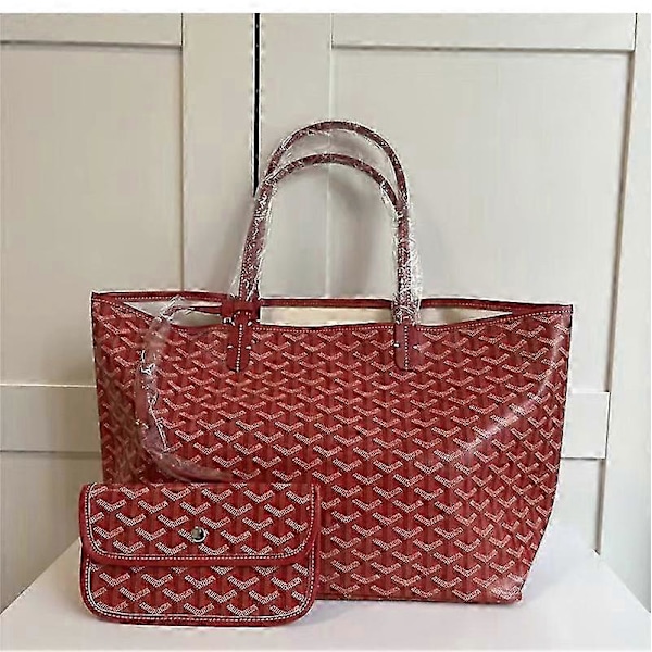 2025 Ny Taske Stor Kapacitet Tote Bag Moder Taske Håndtaske Gaver L Red