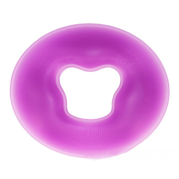 Massagepude Vaskbar Glat Overflade Kunstig Latex Krop Afslapning Massagepude til Skønhedssalon Purple