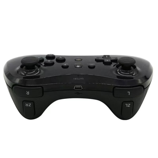 Wii U-kontroller, laddningsbar Bluetooth Dual Analog Controller Gamepad för Wii U Pro-kontroller med USB-laddningskabel Ty