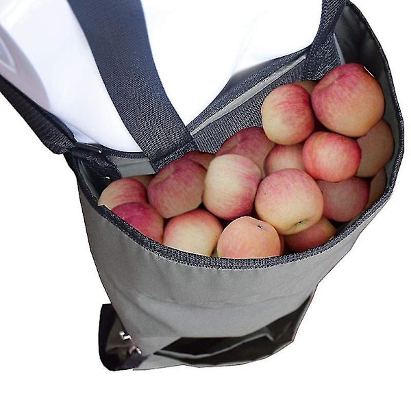 Havepose til frugtplukning i haven, stærk og holdbar, velegnet til frugtplantager