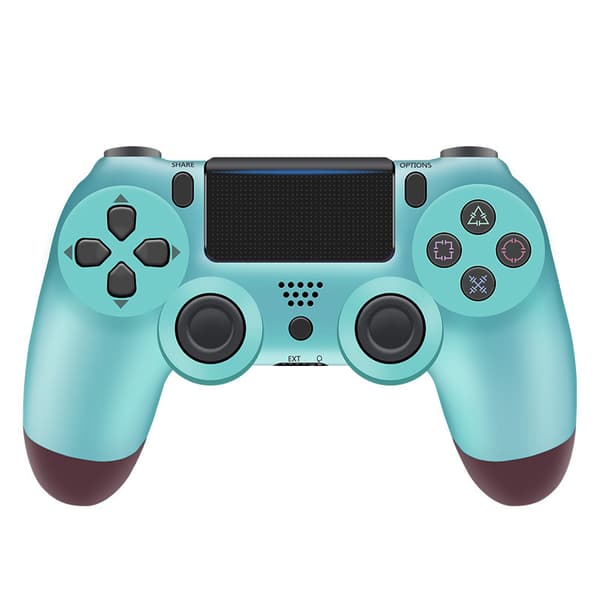 P4 Trådløs Spilcontroller Computer Bluetooth Spilcontroller Seks-akset Dobbelt Vibration P4 Spilcontroller berry blue