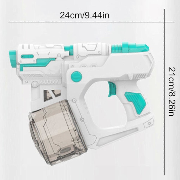 Elektrisk Vandpistol, Lang Rækkevidde, Elektrisk Vandpistol, Lang Rækkevidde Elektrisk Sprøjtepistol Blue