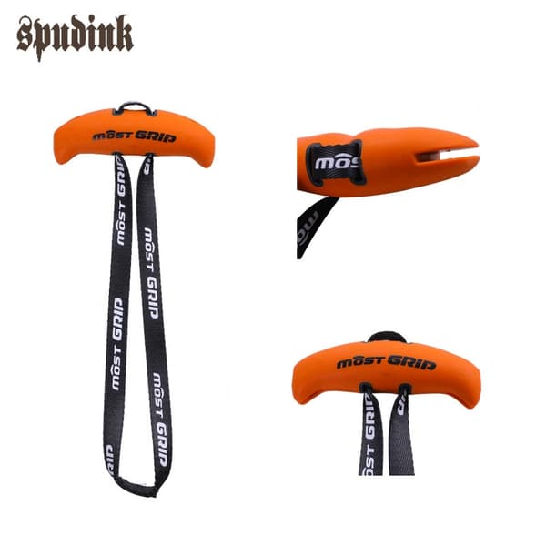 Nytt MOST GRIP hornhåndtak fitness pull-up pull-up høy pull-down buegrep tilbehør Blue [horn style]