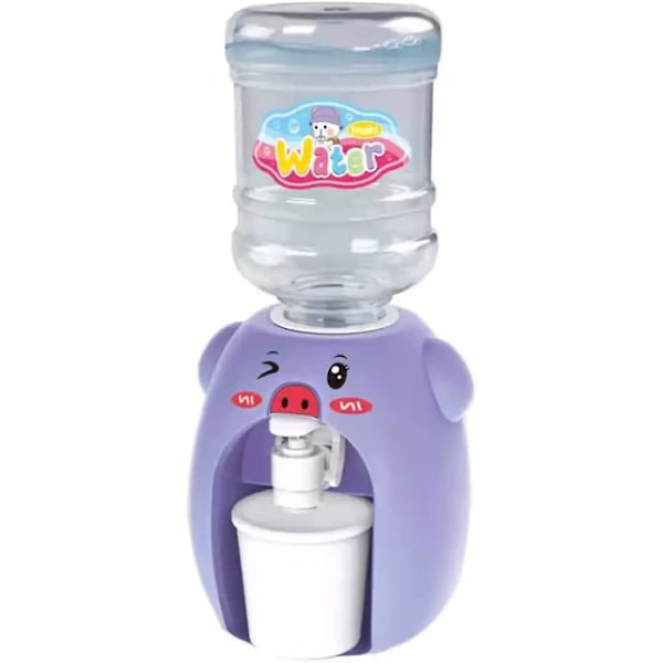 Mini Drinking Fountain Fun Toys Children's Play House Game Toys (purple)