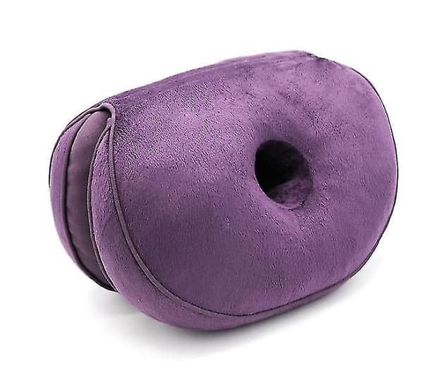 Rosa multifunksjonell dobbeltfoldbar komfort sete pute, memory foam rumpe pute AZ12211