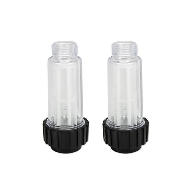 2 stk G3/4 høytrykksrenserfilter for