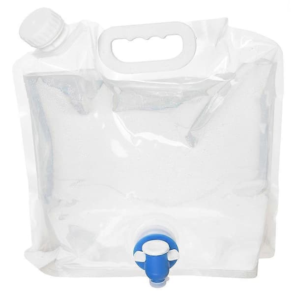Sammenleggbar vanntank for camping og hagearbeid