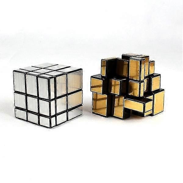 Kolmannen asteen Rubikin kuutio Rubikin kuutio Persoonallisuus, rento pelit Silver color