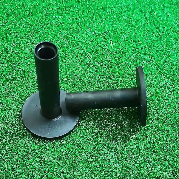 10 st 68 mm golftröjor i gummi Utmärkt hållbarhet och stabilitet Gummi-tröjor idealiska för golfmattor