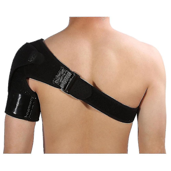 Skulderstøtte til skuldersmerter B til rotatormanchet og bursitis smertelindring - Skulderstøtte til mænd og skulder B til kvinder med justerbar