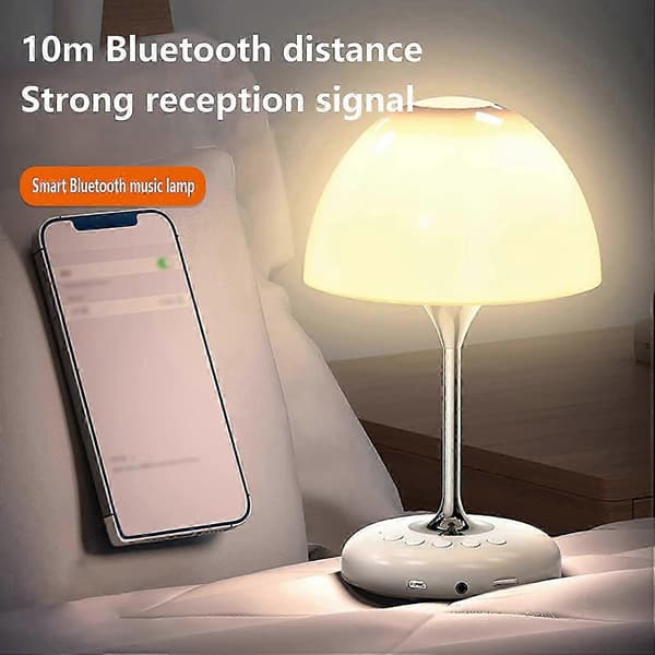 Smart Bluetooth Bordlampe med 3D-lydeffekter og Justerbar Belysning