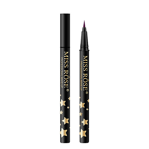 Mardi Gras -lahjat Värillinen Eyeliner Nestemäinen Eyeliner Ei tahraa Pitkäkestoinen Nestemäinen Eyeliner-kynä G