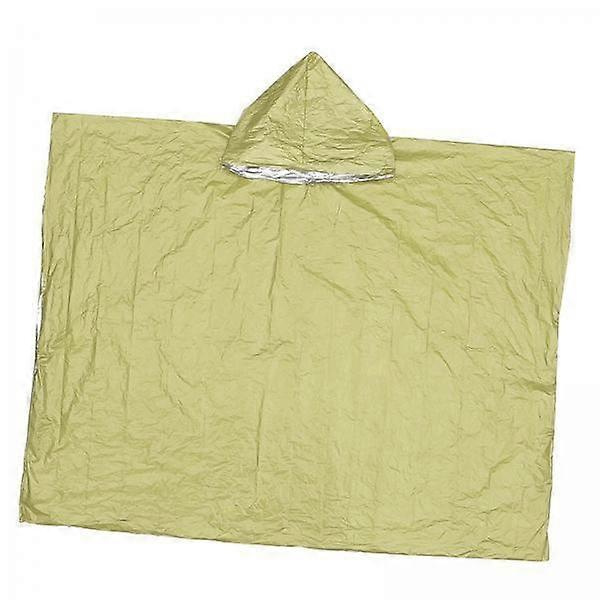 6-pack Lätta Regnponchos med Värmereflekterande Foder