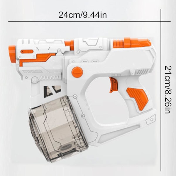 Elektrisk Vandpistol, Lang Rækkevidde, Elektrisk Vandpistol, Lang Rækkevidde Elektrisk Sprøjtepistol Orange