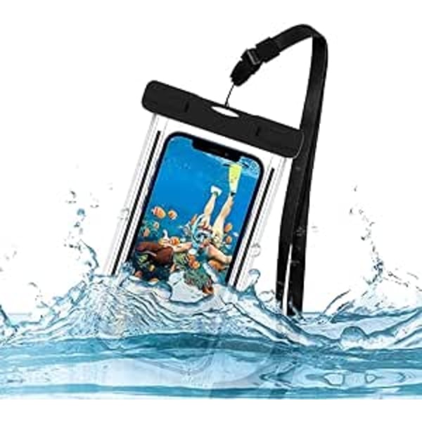 Vattentät väska för smartphone, ipx8 touch Sensitive vattentät