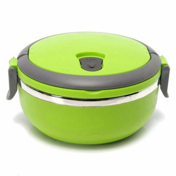 Varm mat termos i rostfritt stål lunchlåda termos vakuumisolerad resebar Single layer orange