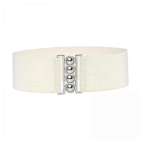 Chic elastisk belte for kjoler - Trendy midjebelte med