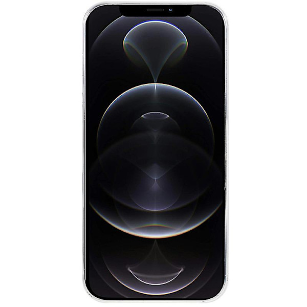 10 stk. Telefon TPU-deksel for iPhone 12 / 12 Pro, Vannmerkefri 0,8 mm Ultra-tynt gjennomsiktig telefondeksel