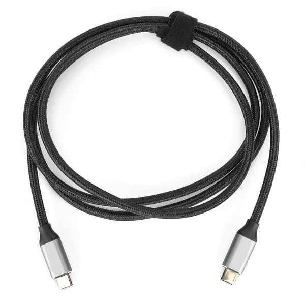 USB Type C -kaapeli 2m - 100W, 5A pikalataus, USB 3.1 kaksoispääuros