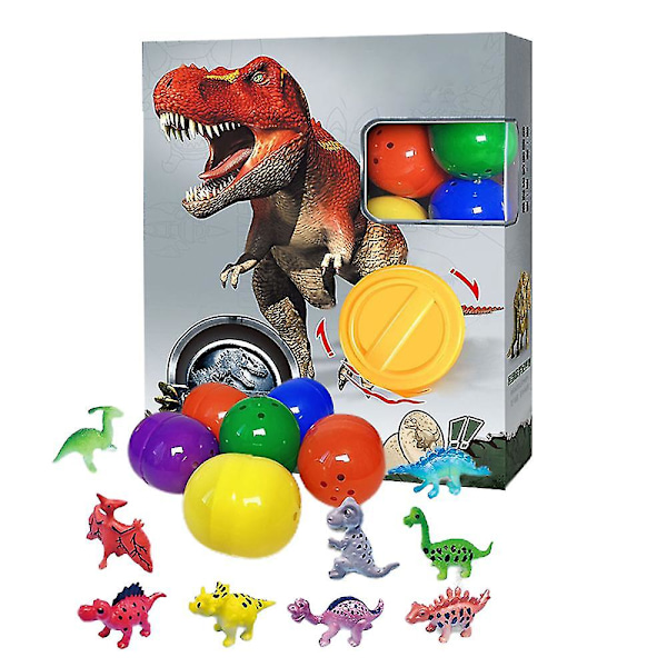 Dinosauruksen Muna Kiertävä Kone Gashapon Leikki Yllätys Sokea Laatikko Pääsiäismunat Lapsille