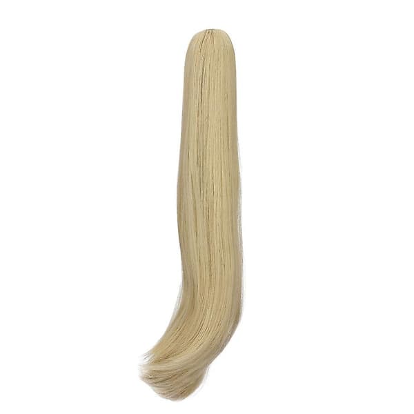 22\" Lang Rett Hestehale Forlengelse Klype i Hestehale For Kvinner blond