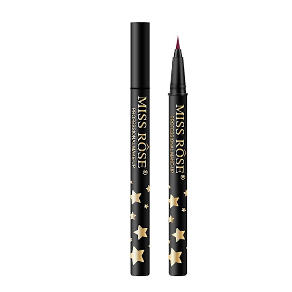 Mardi Gras Gifts Färgad Flytande Eyeliner, Smudge-Proof, Långvarig Flytande Eyelinerpenna D