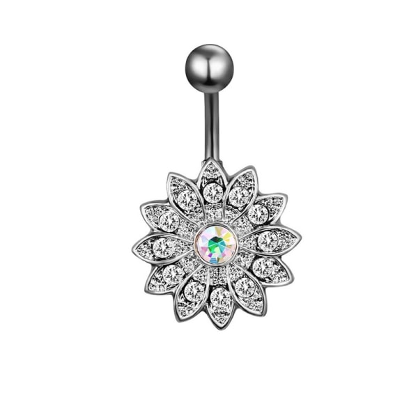 Navelpiercing BLOMMA SILVER