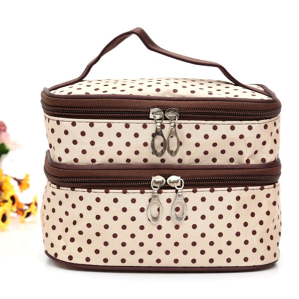 Förvaringsväska Travel Cosmetic Bag Multi-Purpose beige