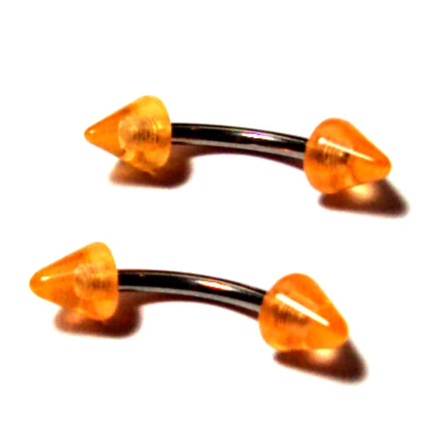 Øjenbrynringe Banana Piercing