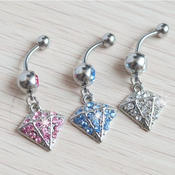 Navle-Belly Button Ring Kropspiercing ROSA