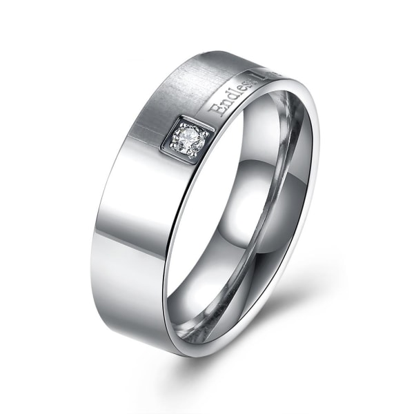 Rustfrit Stål Ring  2 stk 17