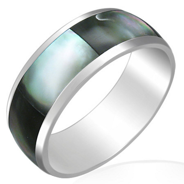 Osion kuori-inlay puolikierrosrengas 19