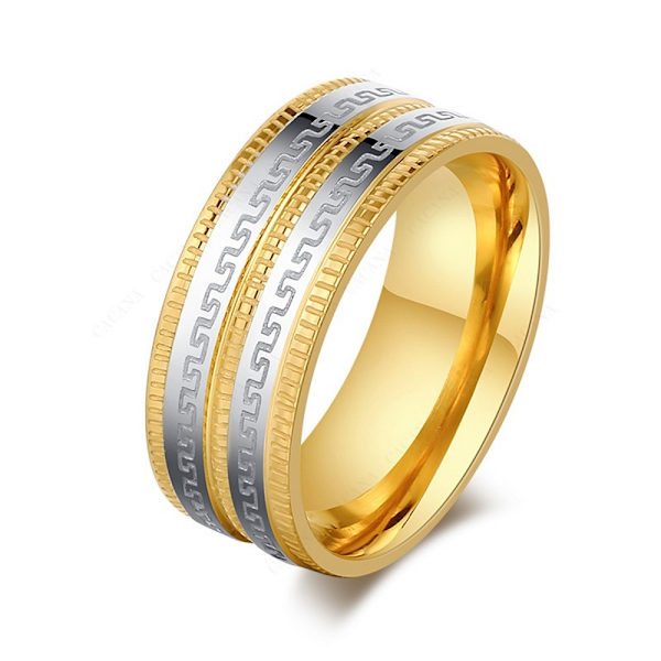 Rostfritt stål ring 19