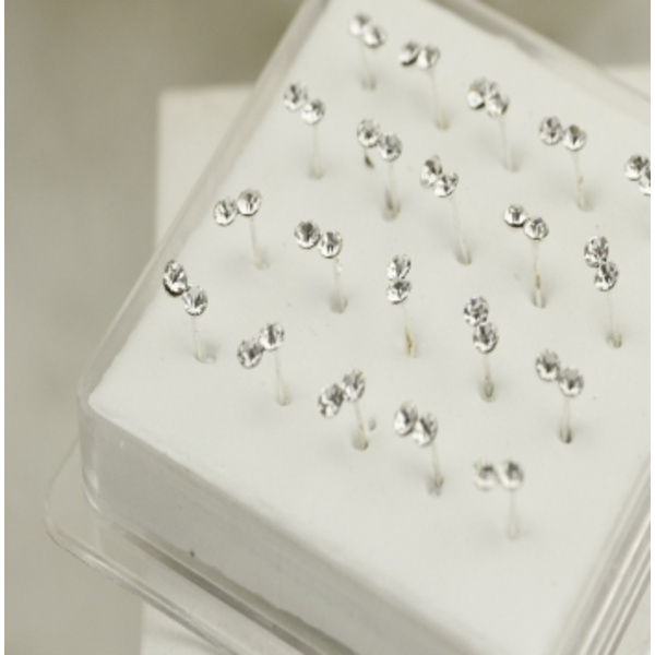 925 Sølv NÆSE Piercing Stud