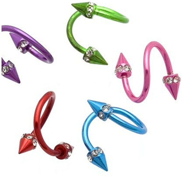 BCR ringe & ringe CBR & Nose Jewelry lila