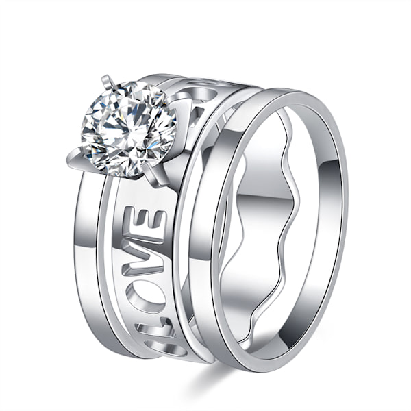 Ringe i rustfrit stål 16