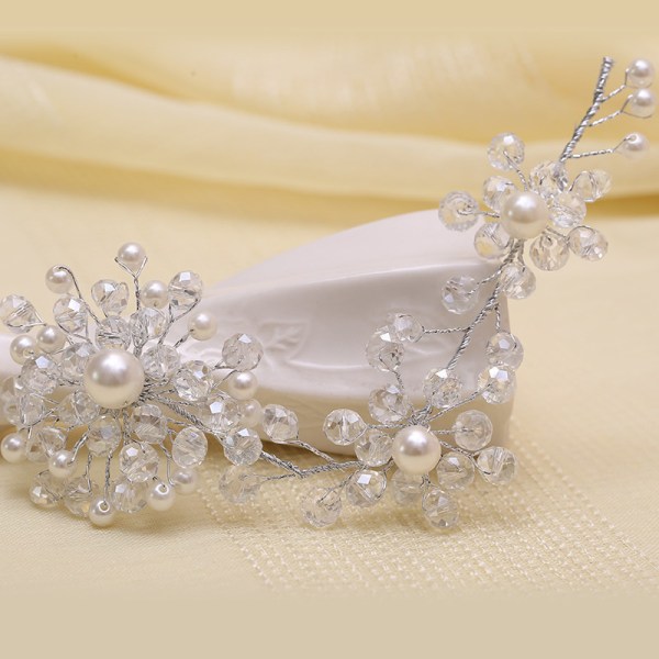 Women Hair Band Bowknot Hairband Wedding white