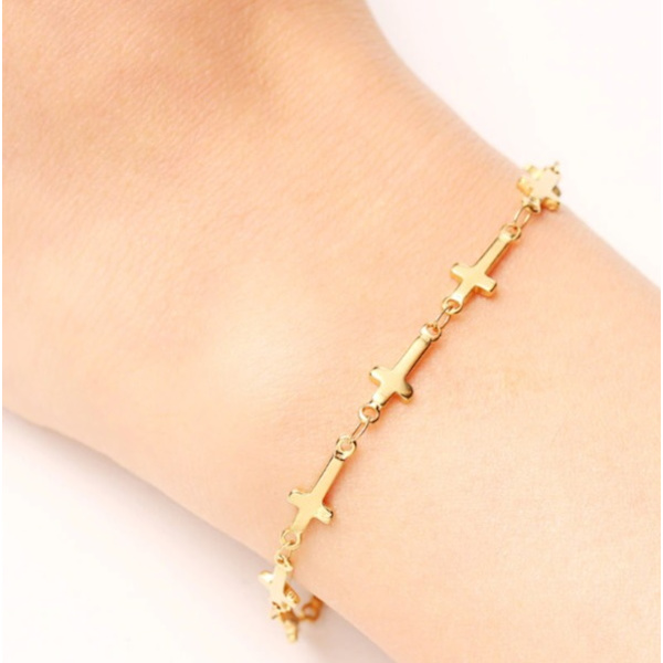 316L Rustfrit Stål Armbånd guld
