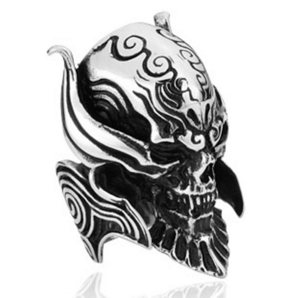 Ringe i rustfrit stål til Halloween, punk og rock 20