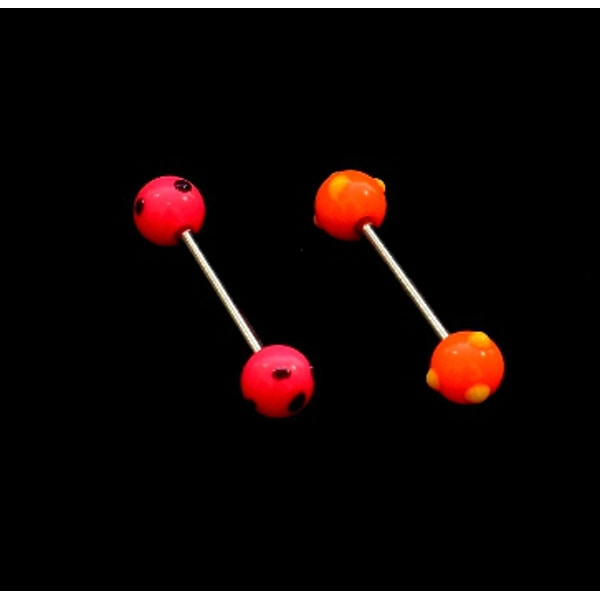 Painotangot & Kielirenkaat & Piercingit ORANGE