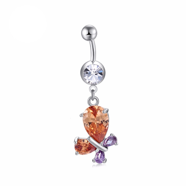 Forgyldt Navle Ring til Body Piercing Smykker