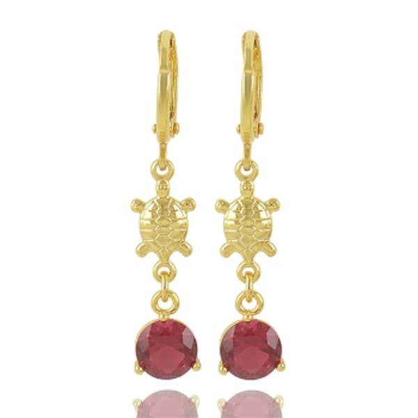 18k Gold Filled Lady Earrings